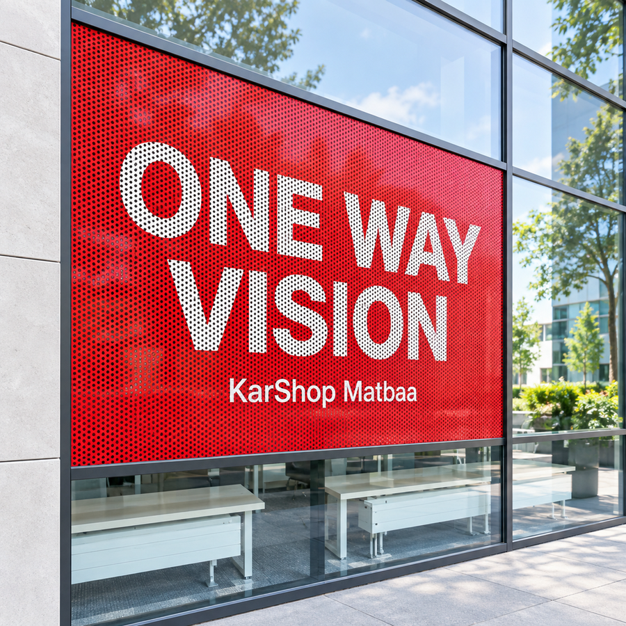 One Way Vision (Delikli Folyo)
