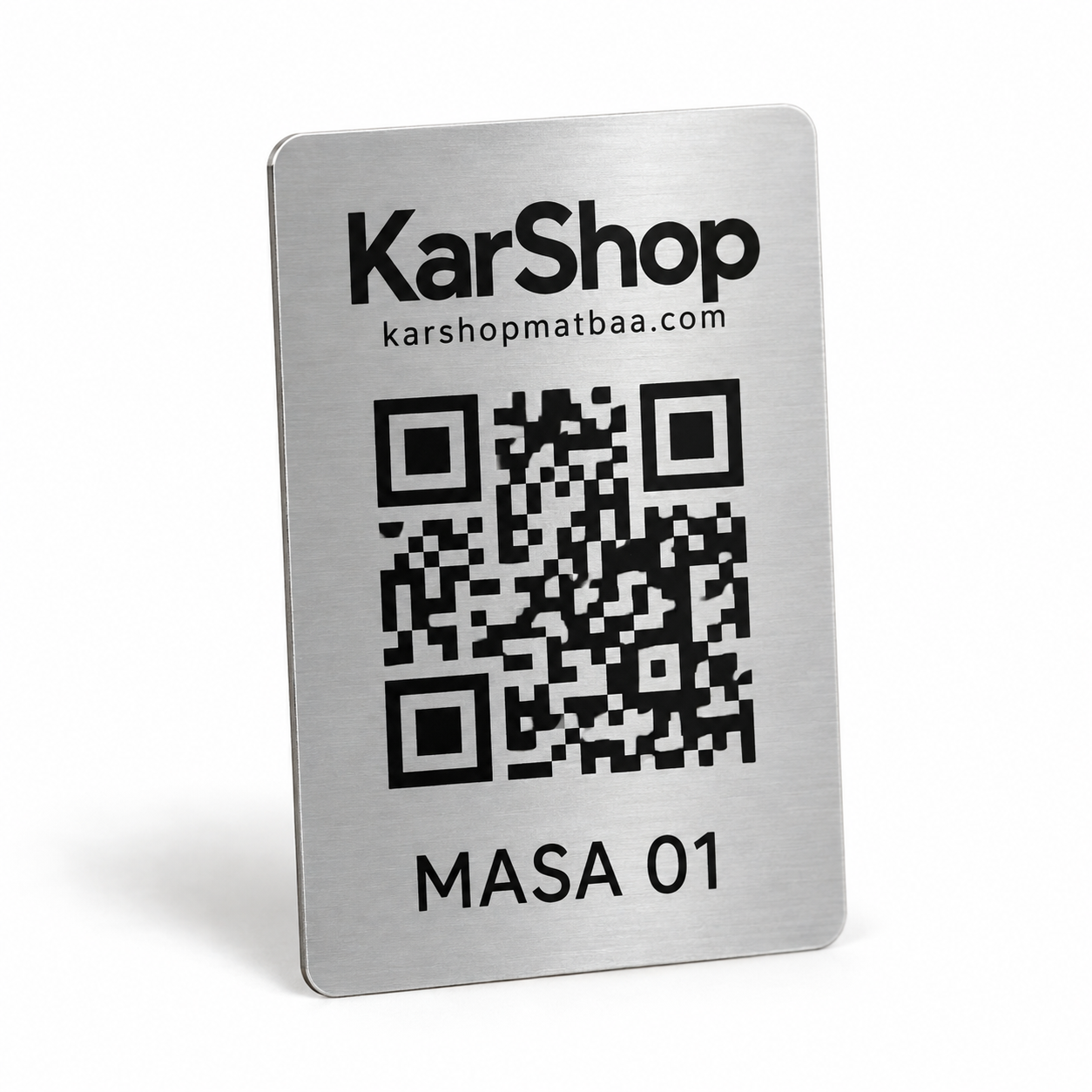 Metal QR – Gümüş